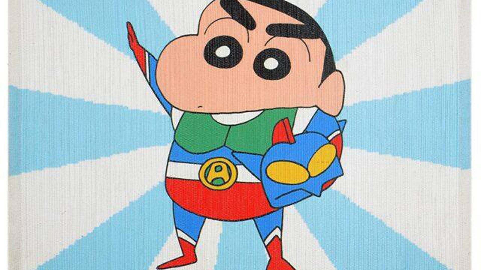 Shin Chan Hero Costume Background