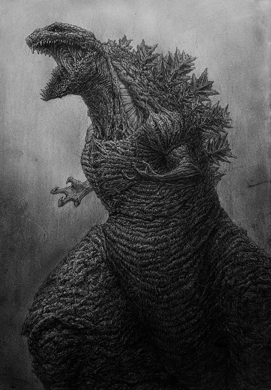 Shin Godzilla 2016 Movie Digital Art