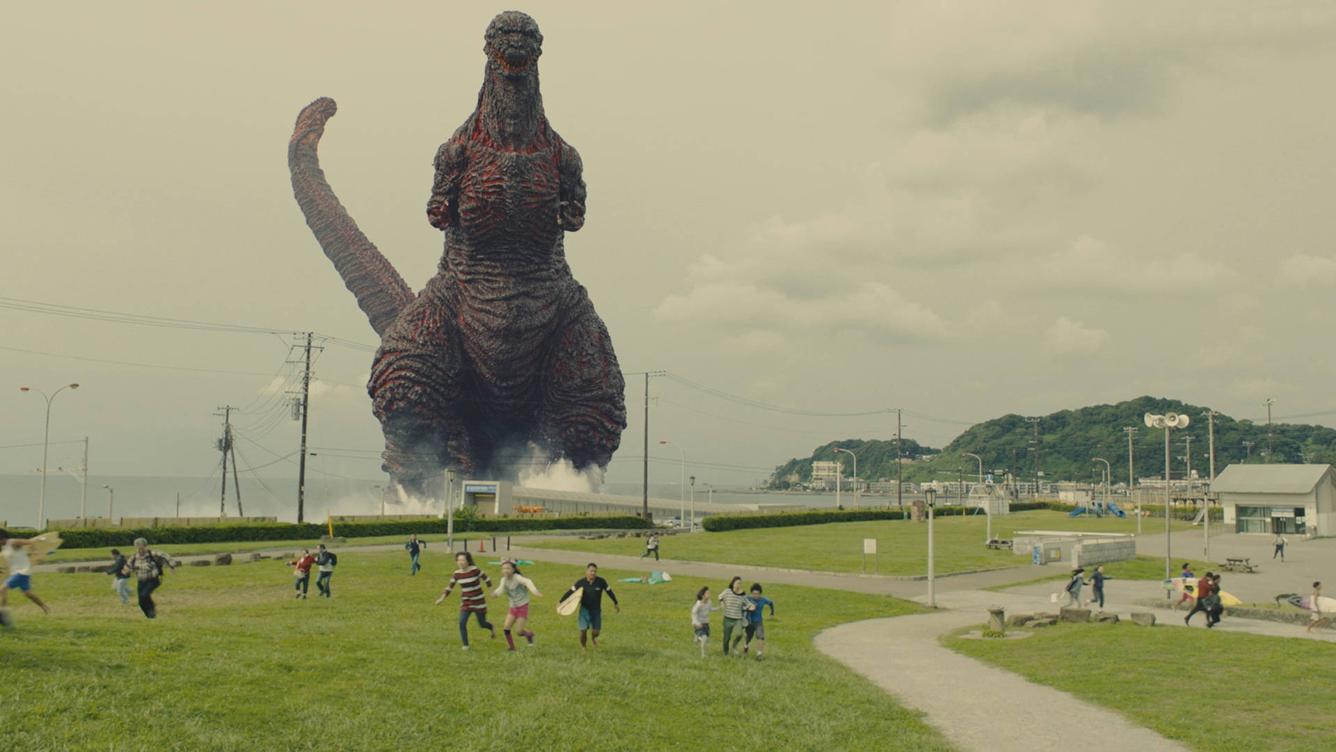 Shin Godzilla 2016 Movie Screenshot Background