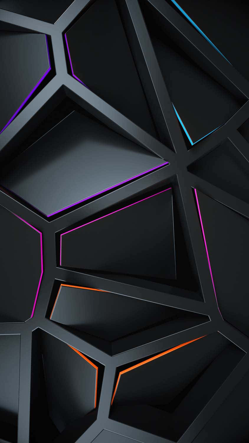 Shine Bright With Black Metallic Background