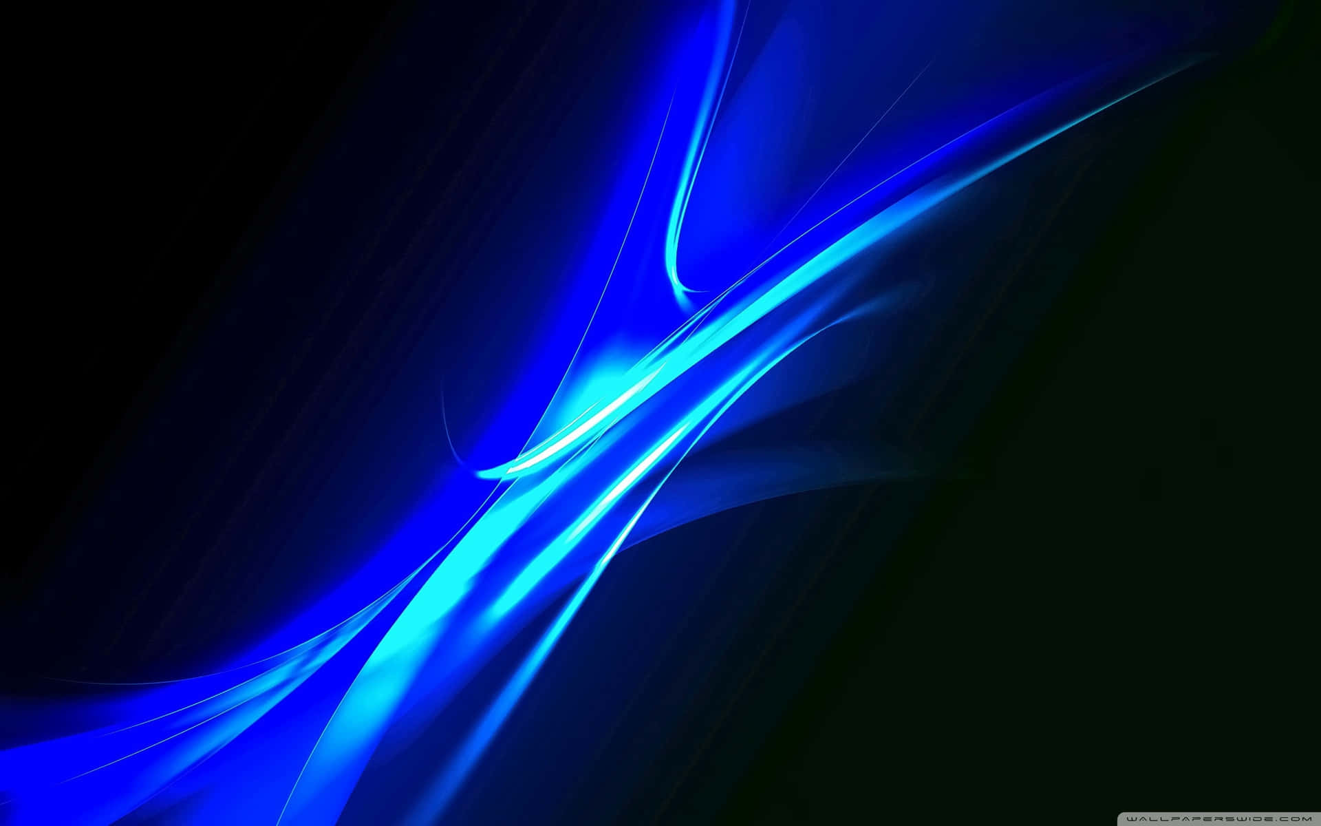 Shine Bright With Blue Neon Lights Background