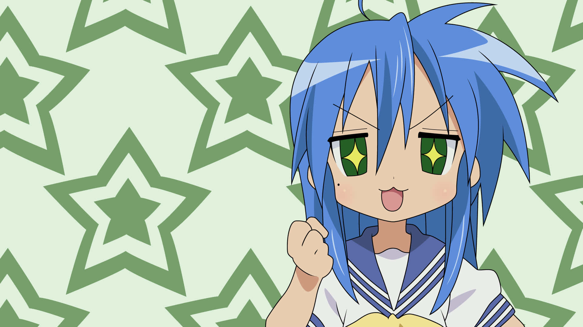 Shine Bright, With Lucky Star! Background