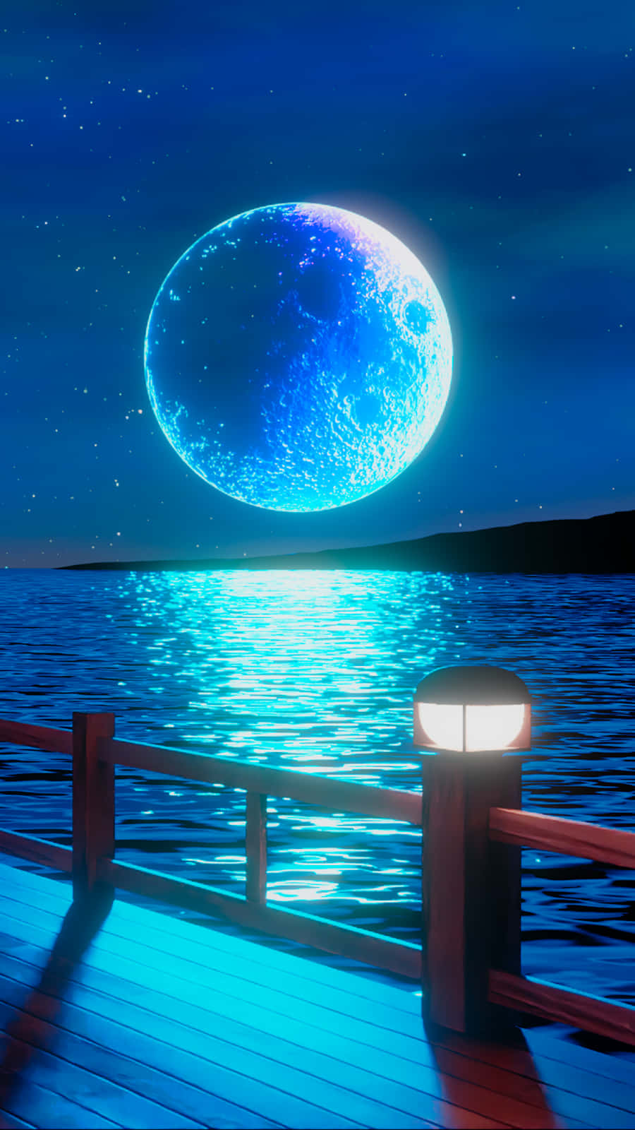 Shine Brightly In The Night Background