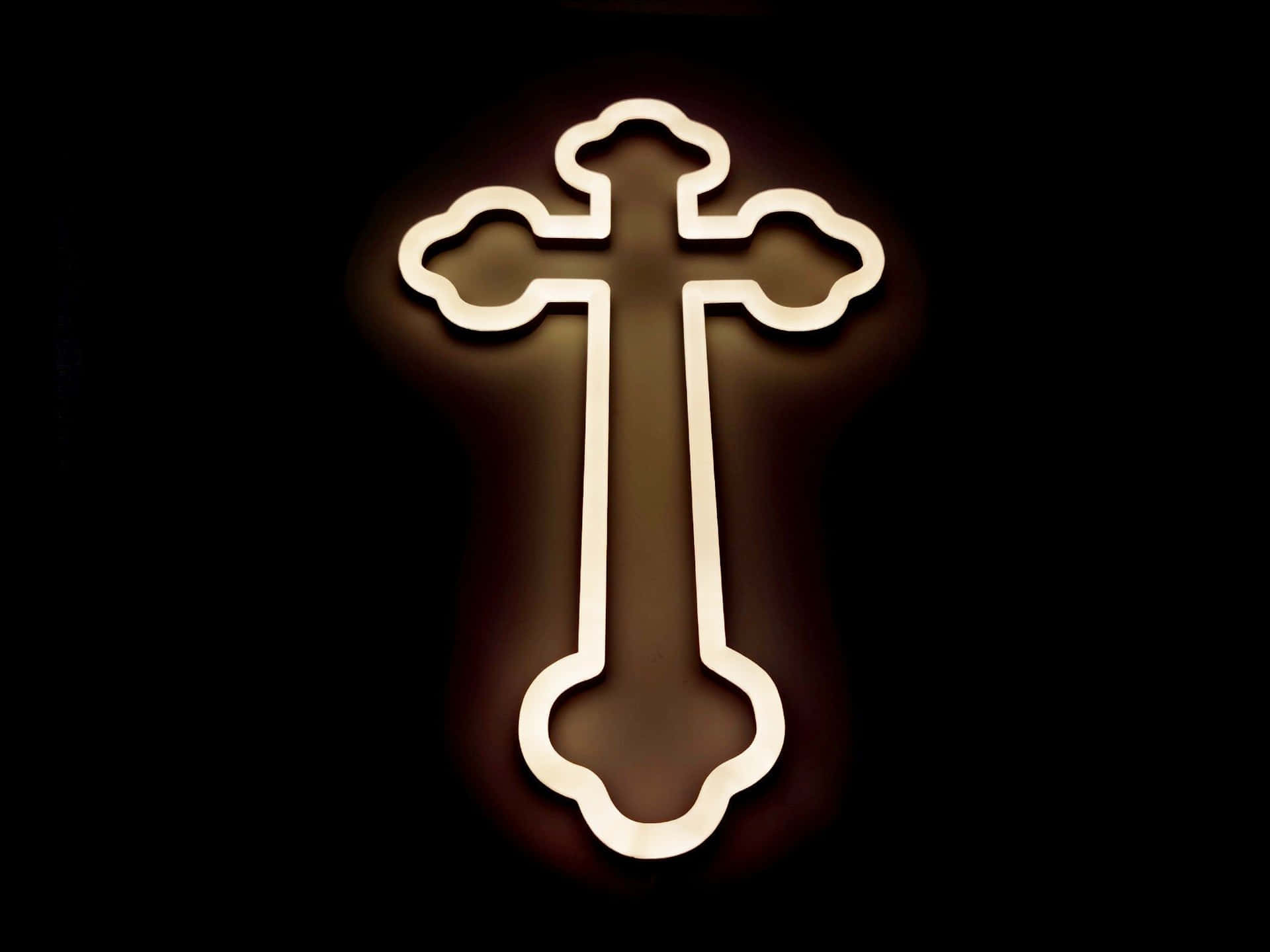 Shine Some Light - Illuminate Your Life With A Neon Cross Background