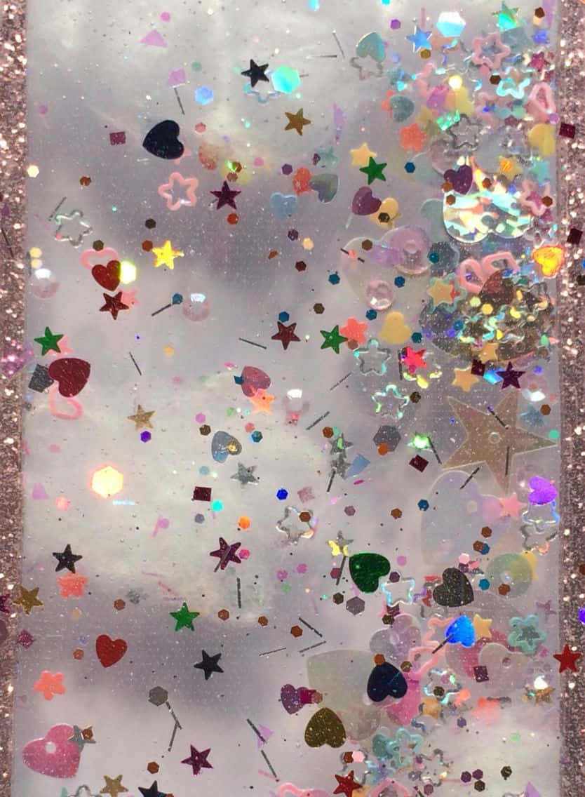 Shine With Sparkle Aesthetic Background