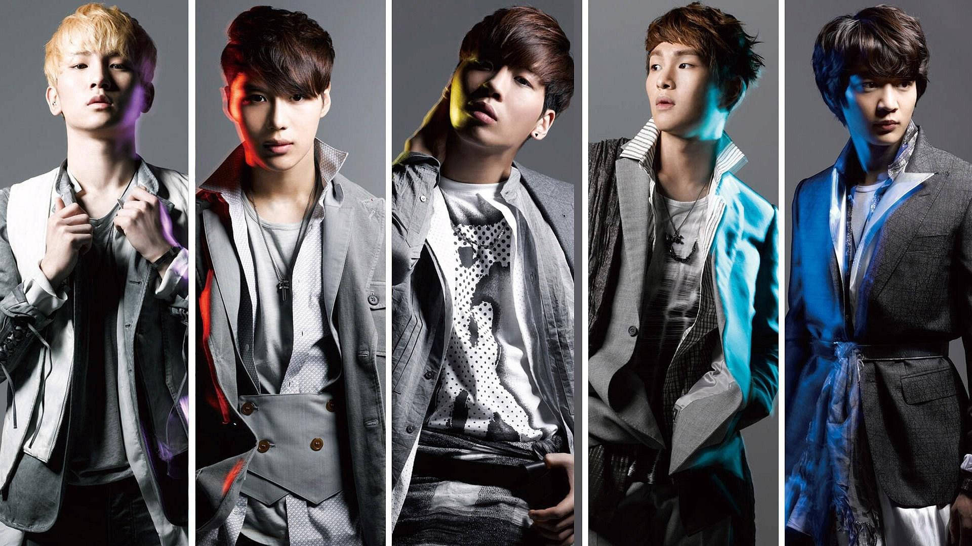 Shinee Colored Lights Background