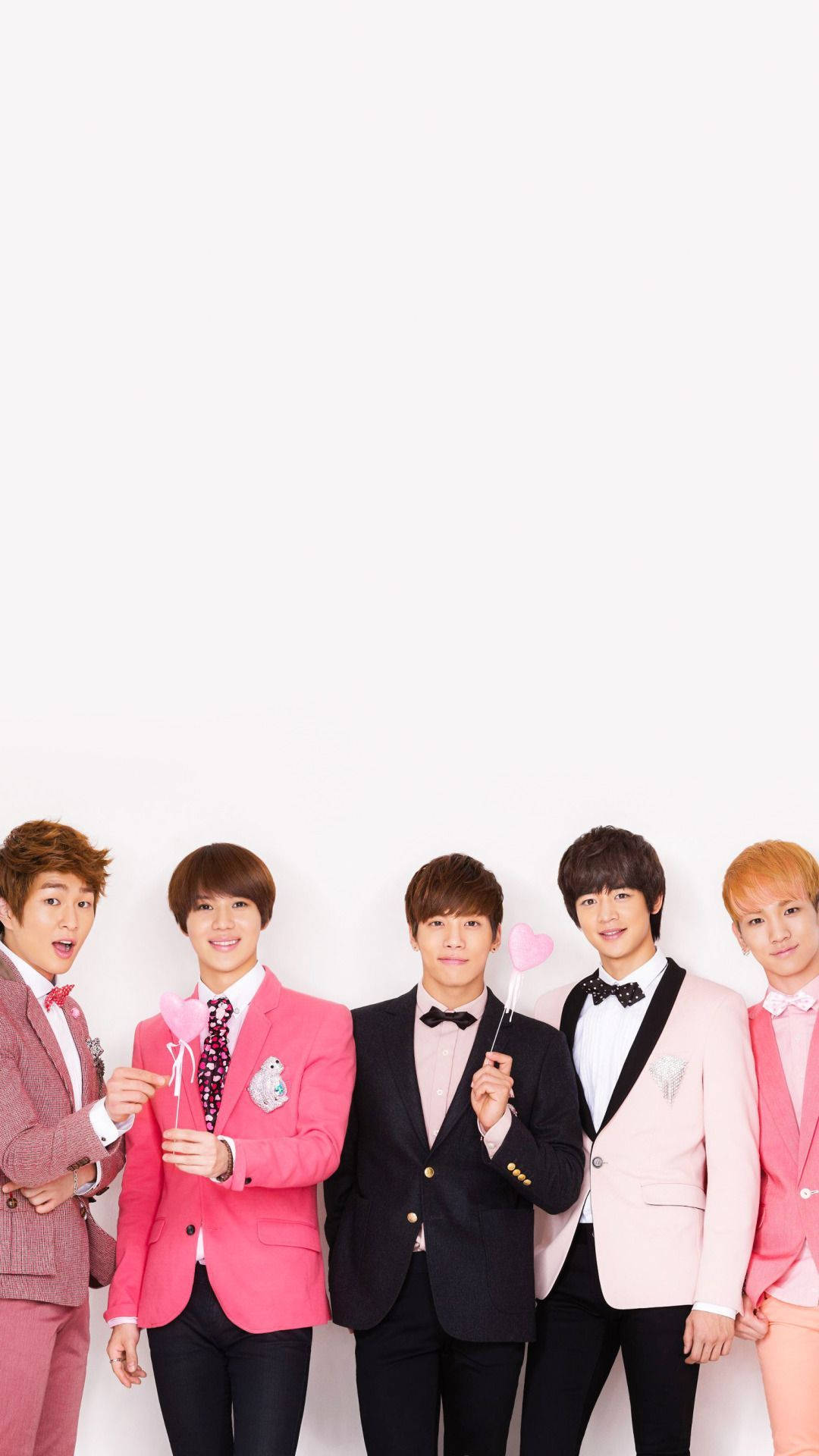 Shinee Pink Aesthetic Background