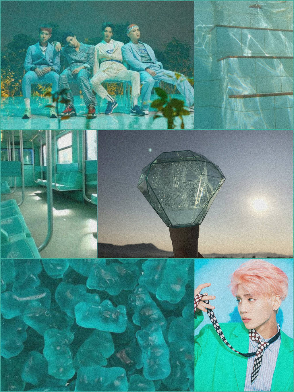 Shinee Teal Aesthetic