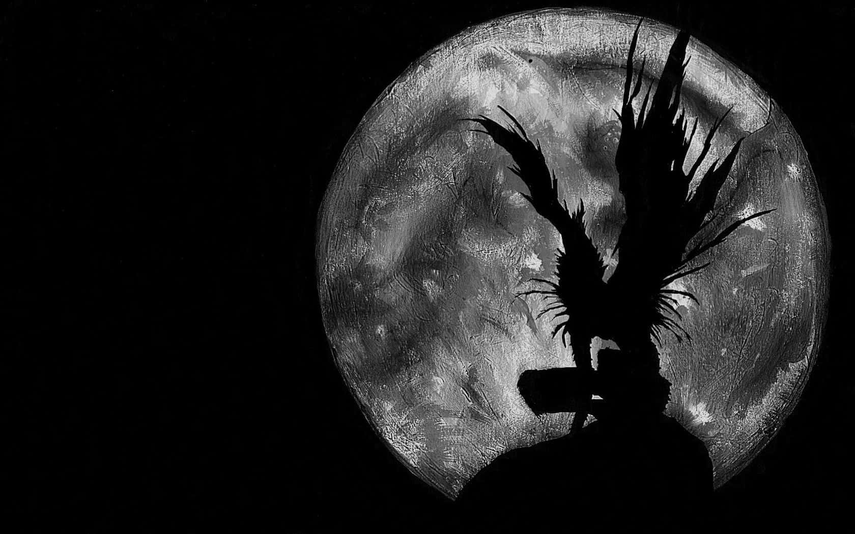 Shinigami In Traditional Attire Background