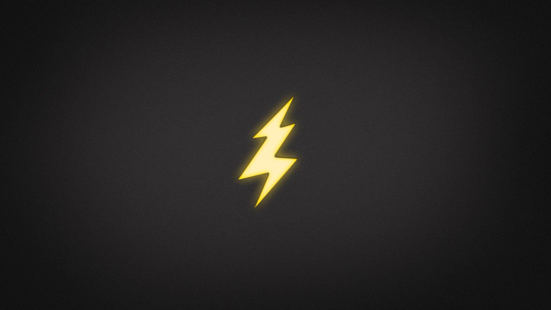 Shining Electricity Symbol Background