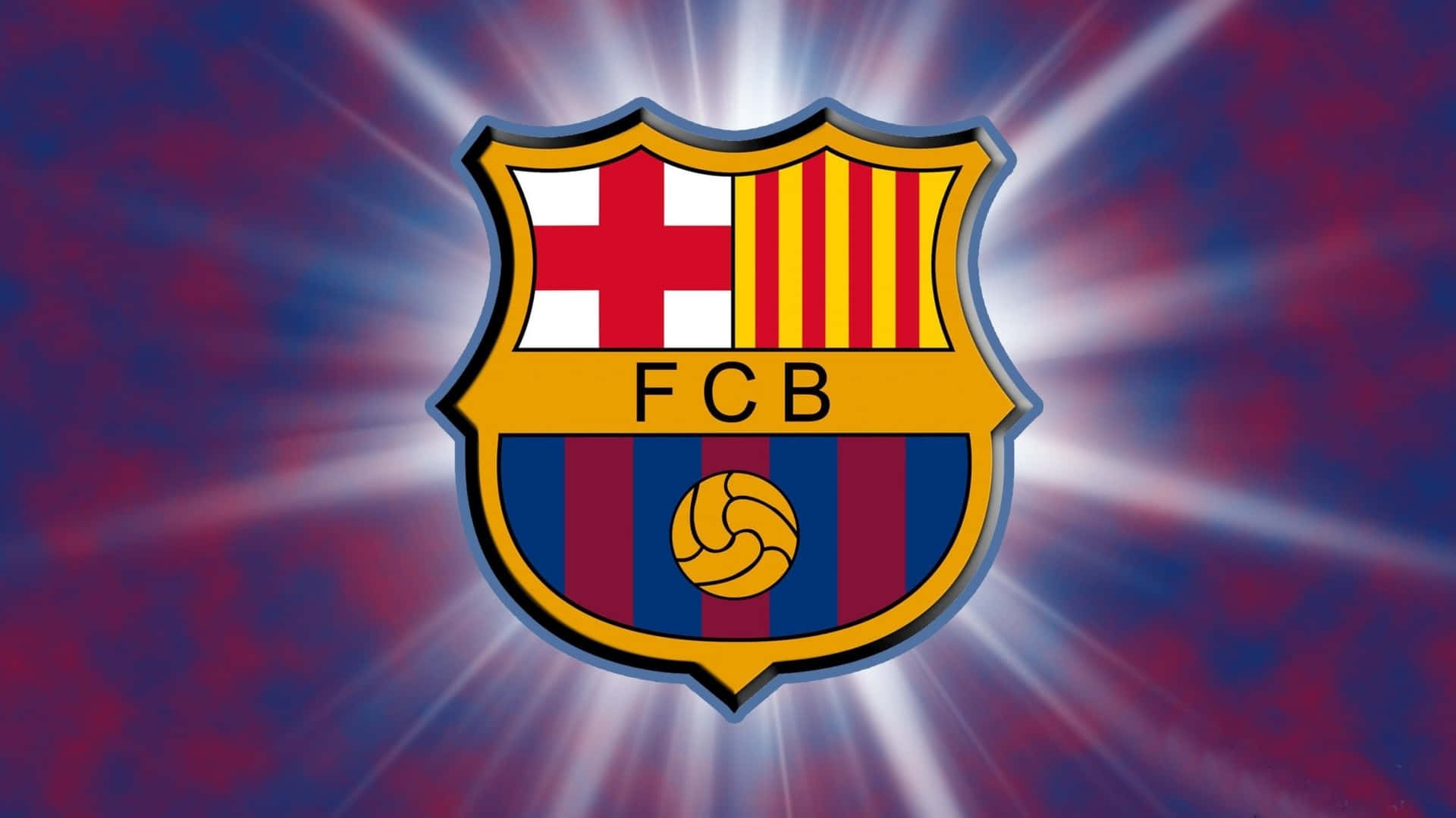 Shining Fc Barcelona Logo Desktop Background