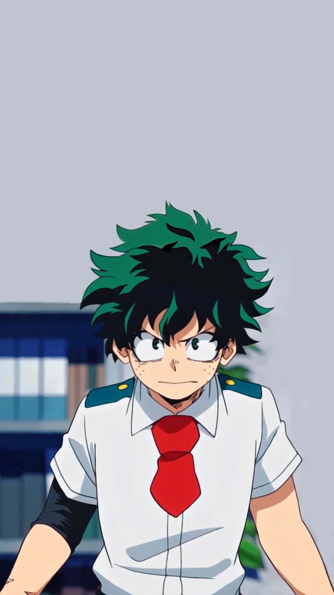 “shining His Light - Cute Aesthetic Deku” Background