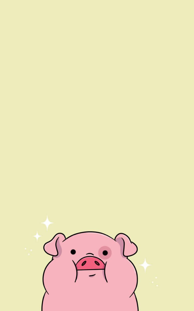 Shining Waddles The Pig Background