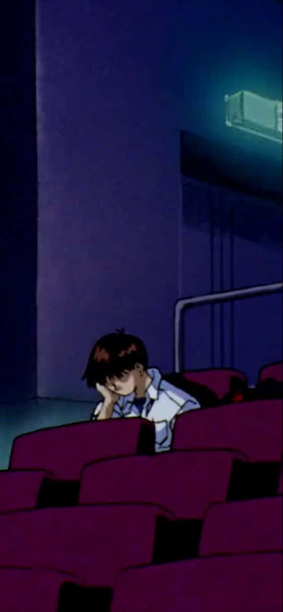 Shinji Ikari In The World Of Neon Genesis Evangelion