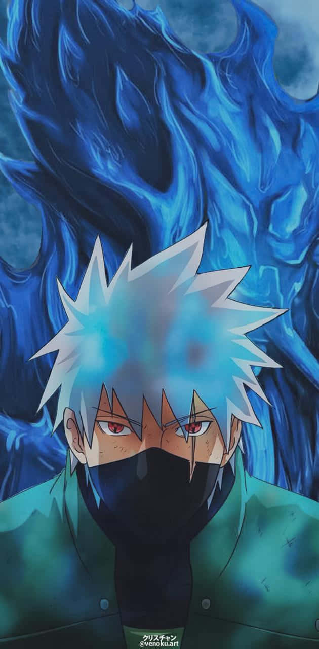 Shinobi Master Kakashi Using Susanoo Background