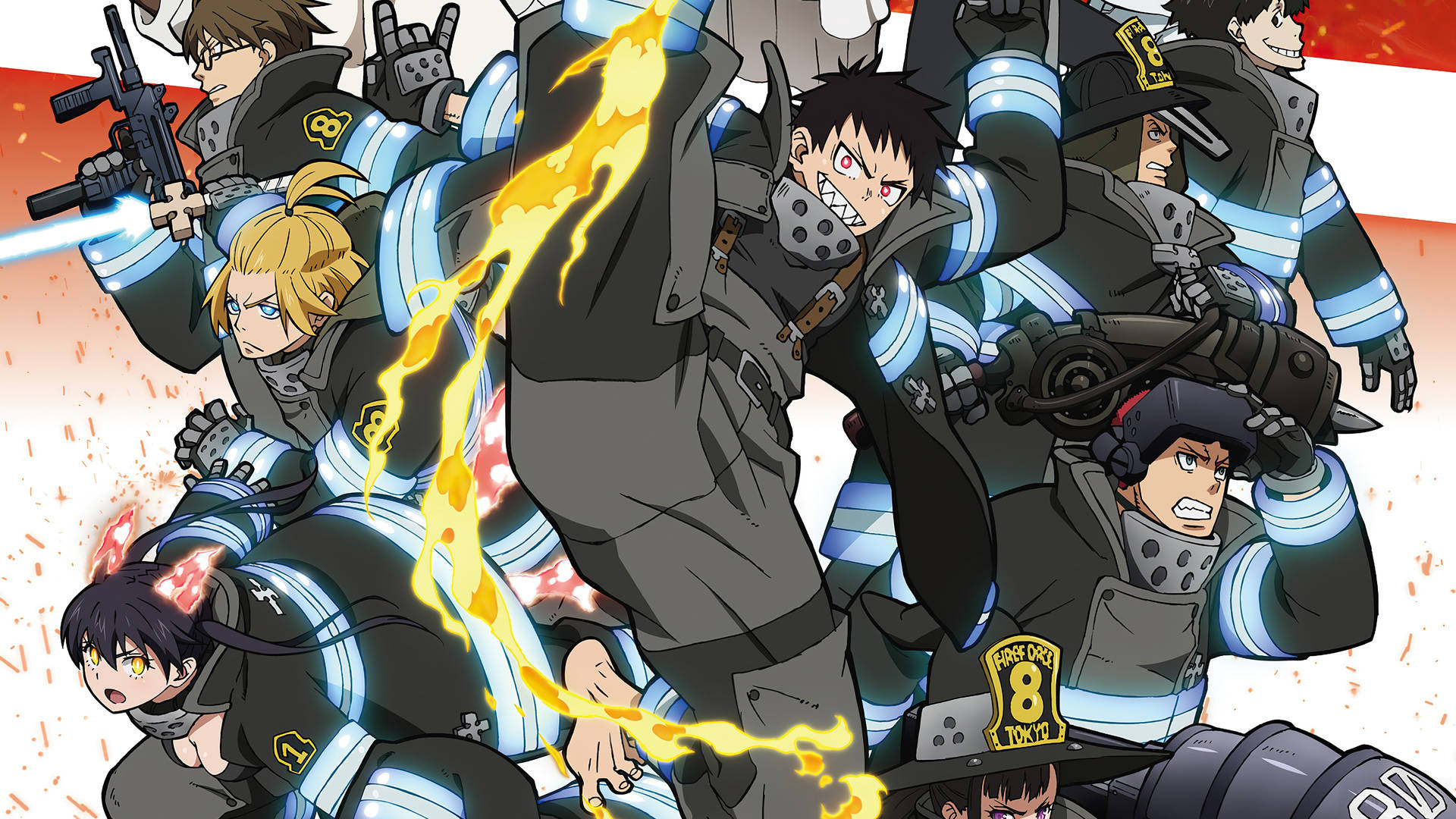 Shinra Kusakabe Fire Force Characters Background