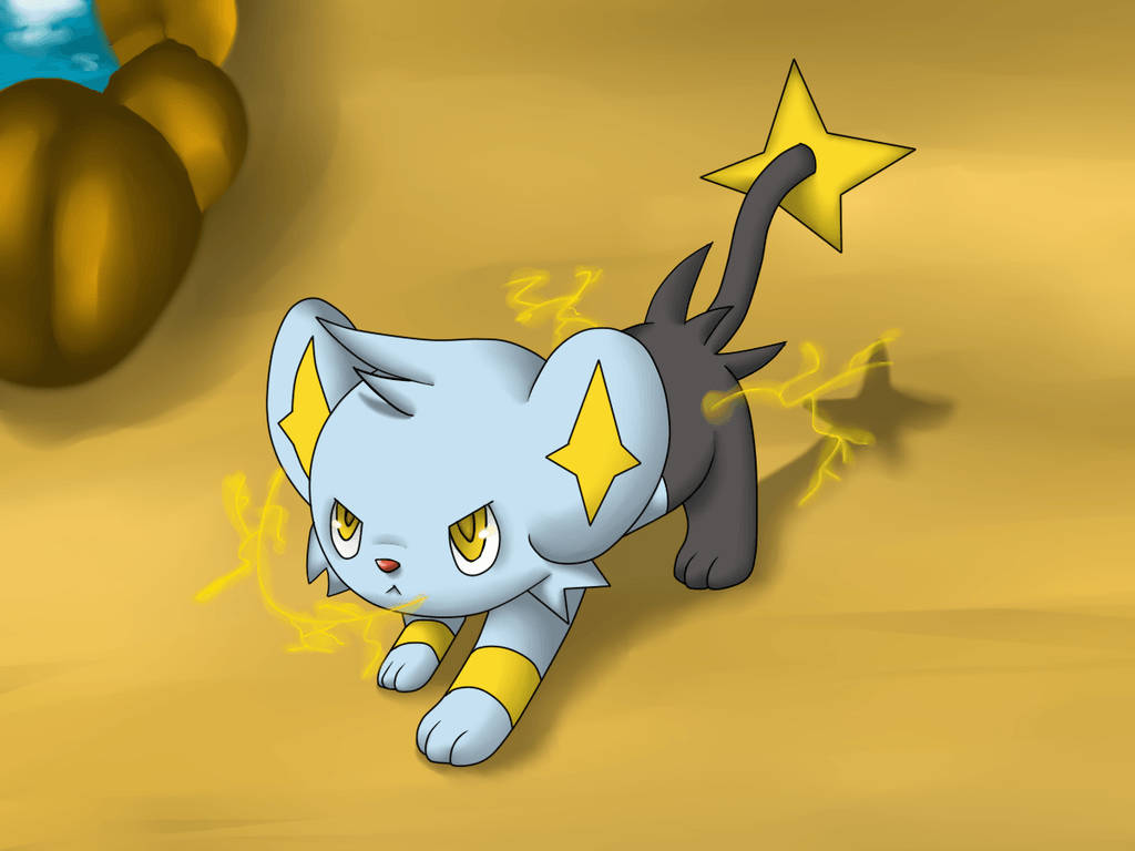 Shinx With Bolts Background