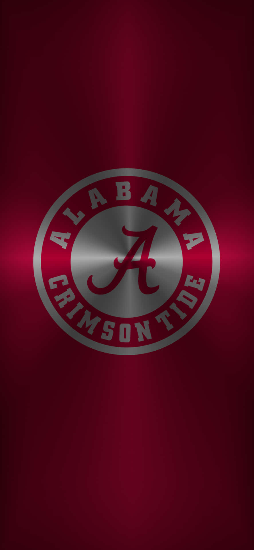 Shiny Alabama Football Logo Background