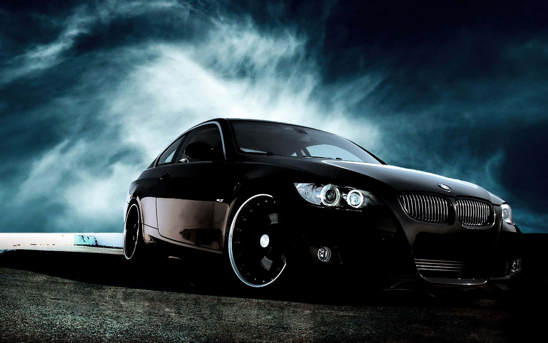 Shiny Black Cool Bmw