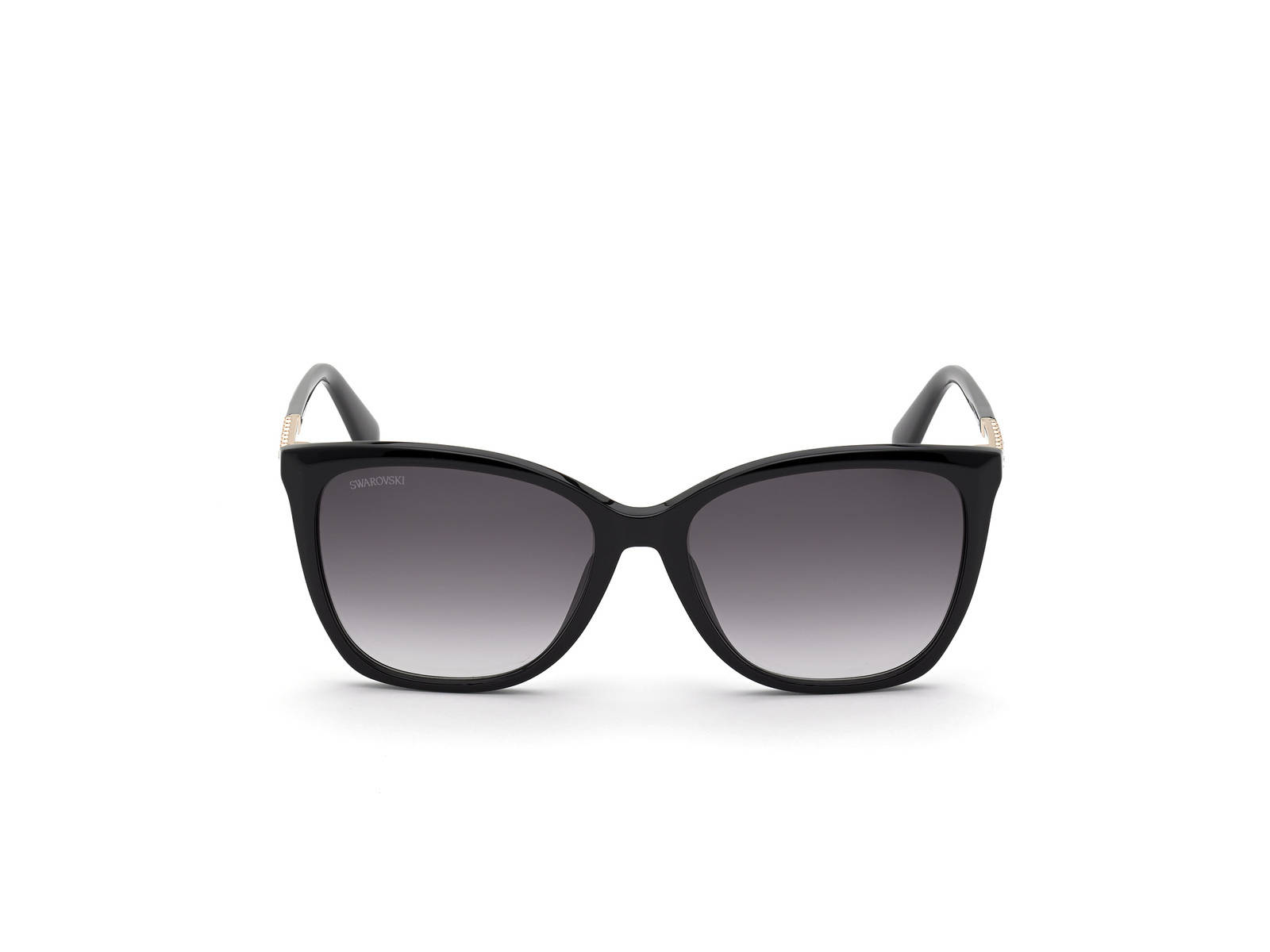 Shiny Black Swarovski Sunglasses Background