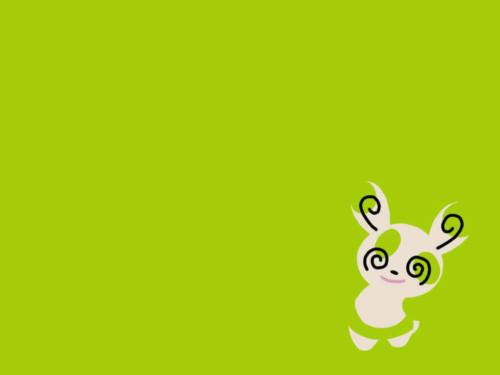Shiny Green Spinda Background