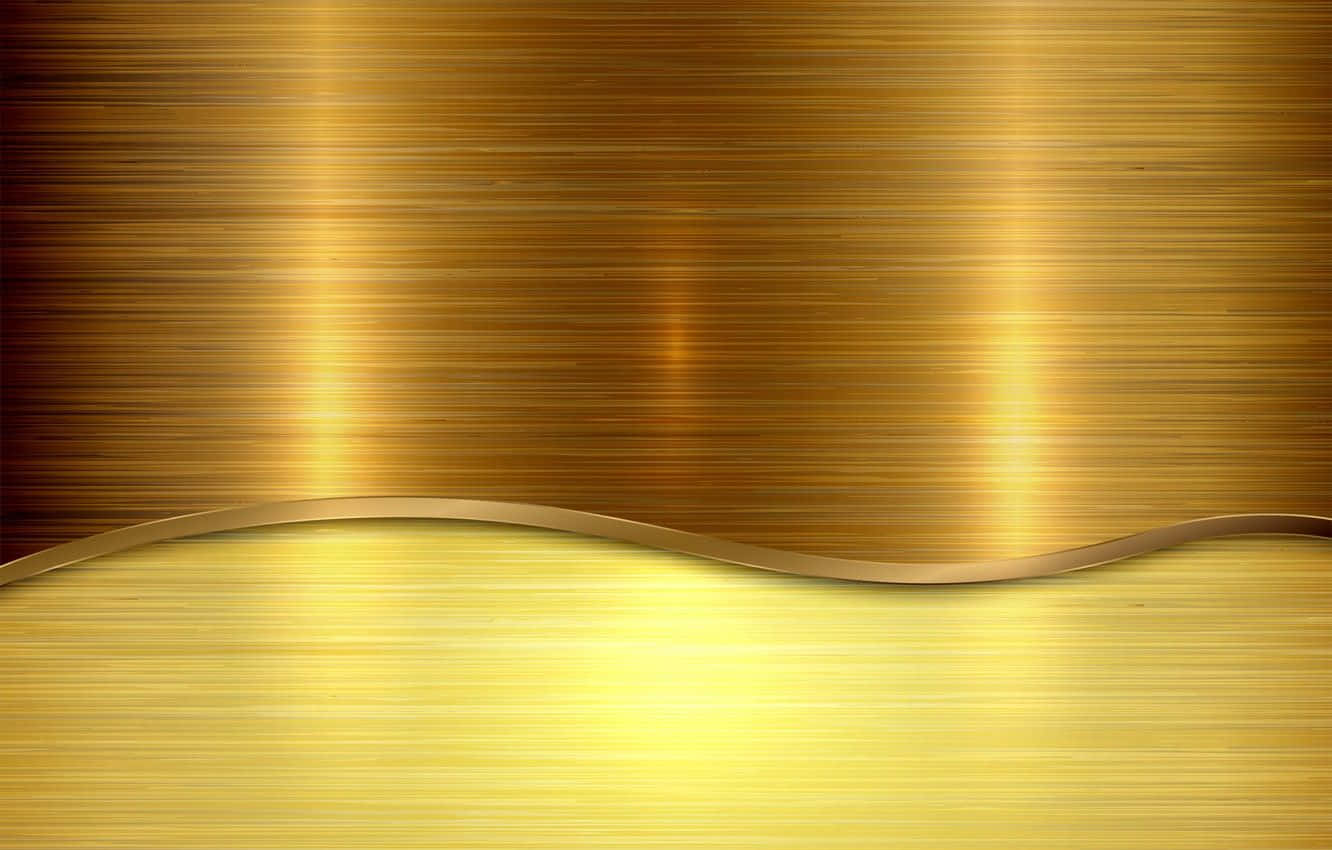 Shiny Metallic Gold Texture Background