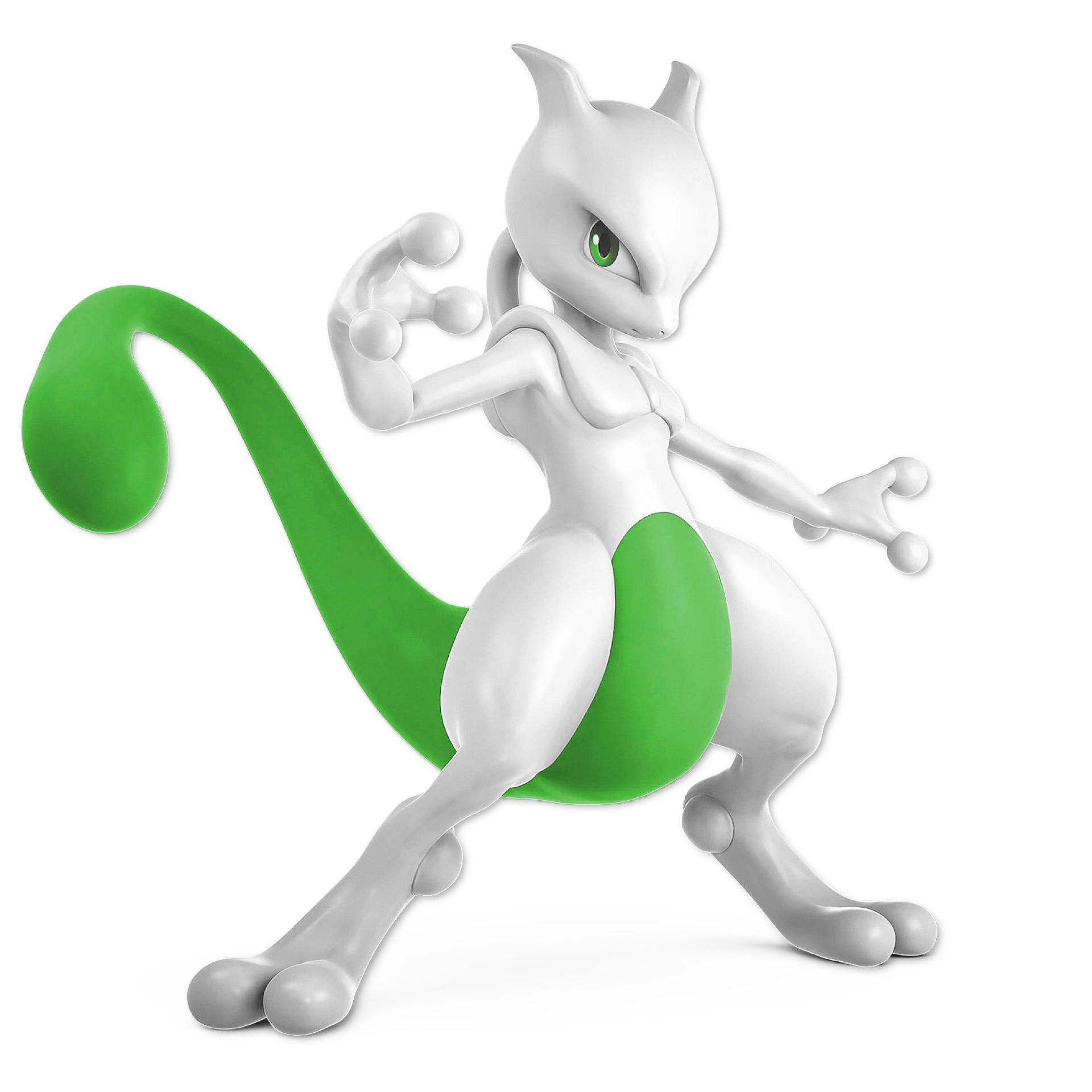 Shiny Mewtwo Figurine Background