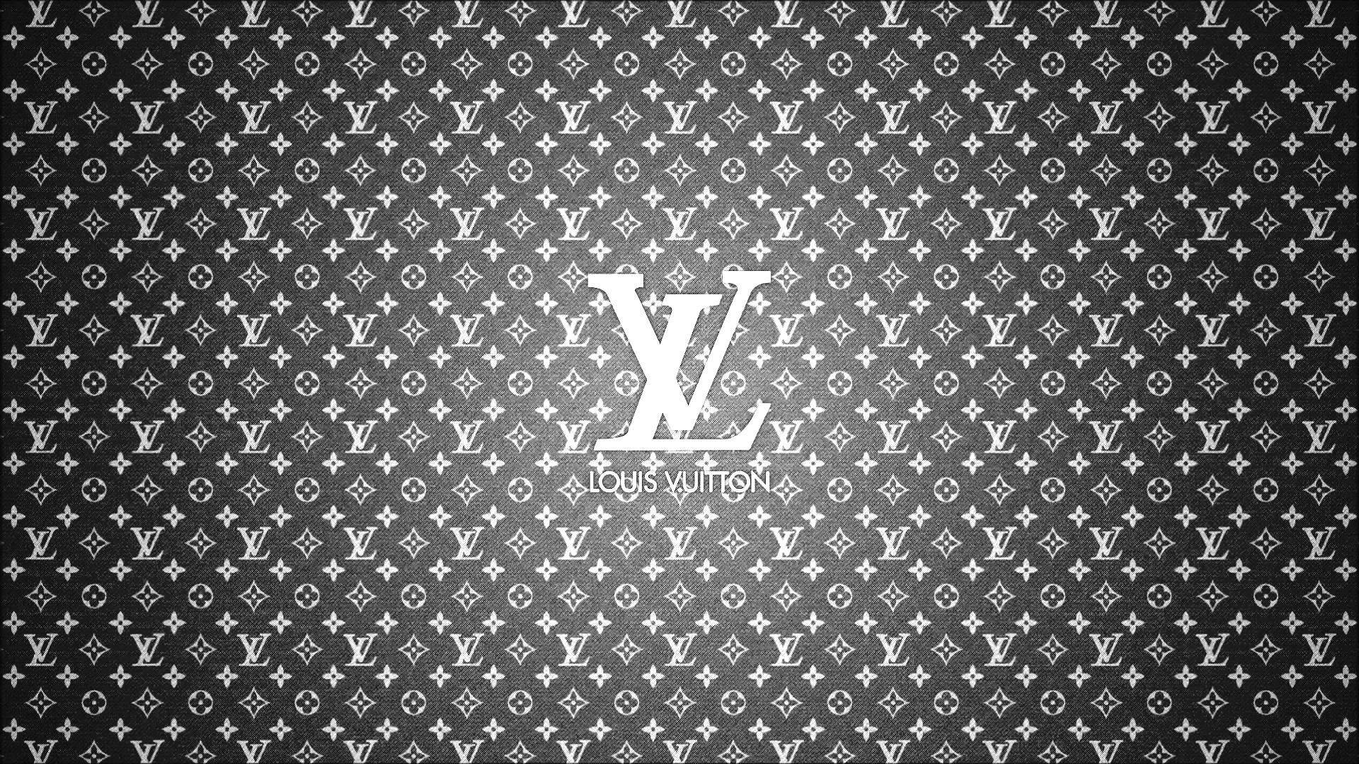 Shiny Monogram Louis Vuitton Background