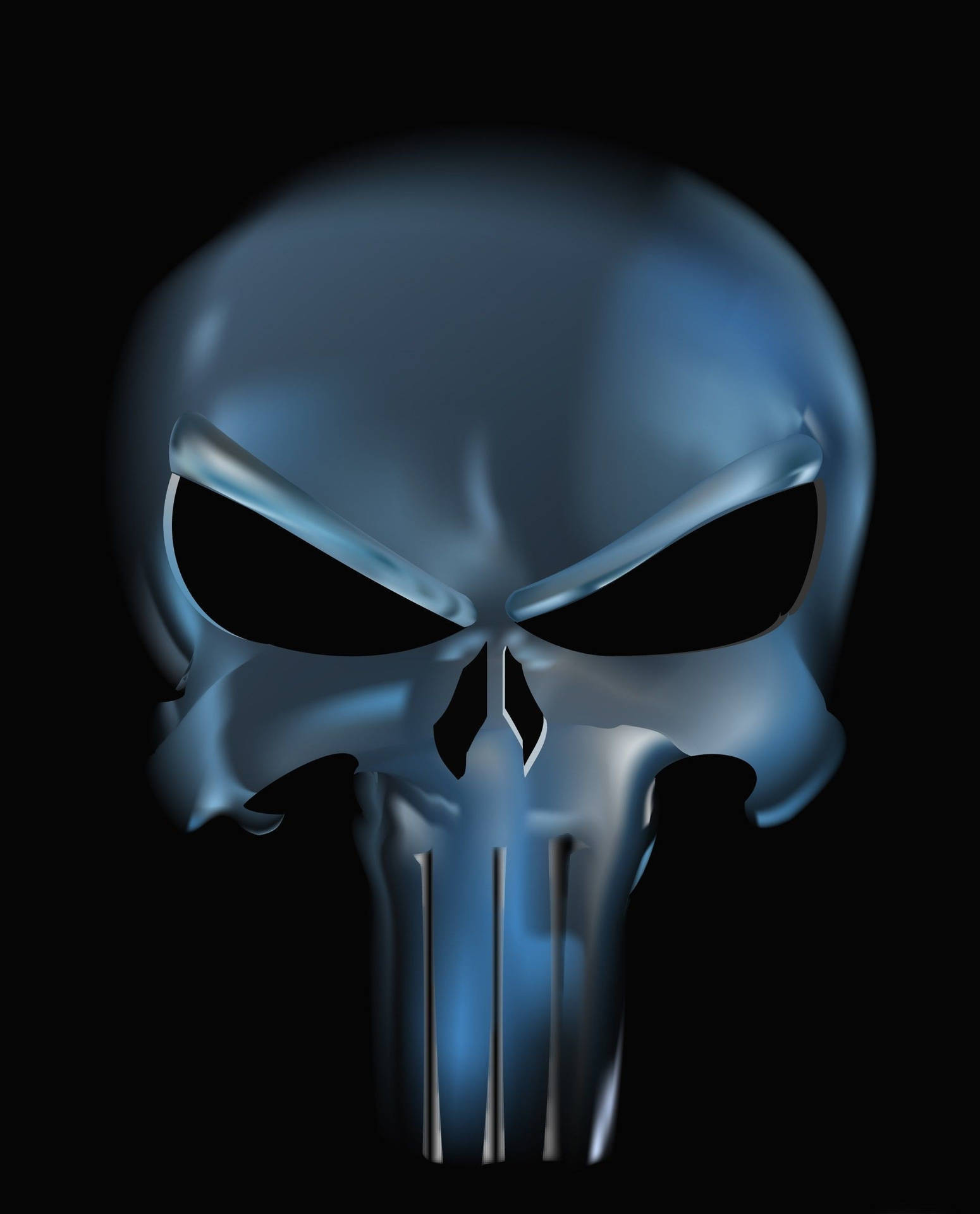 Shiny Punisher Skull Background