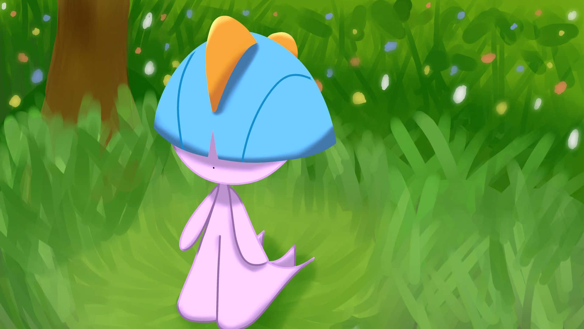 Shiny Ralts Background