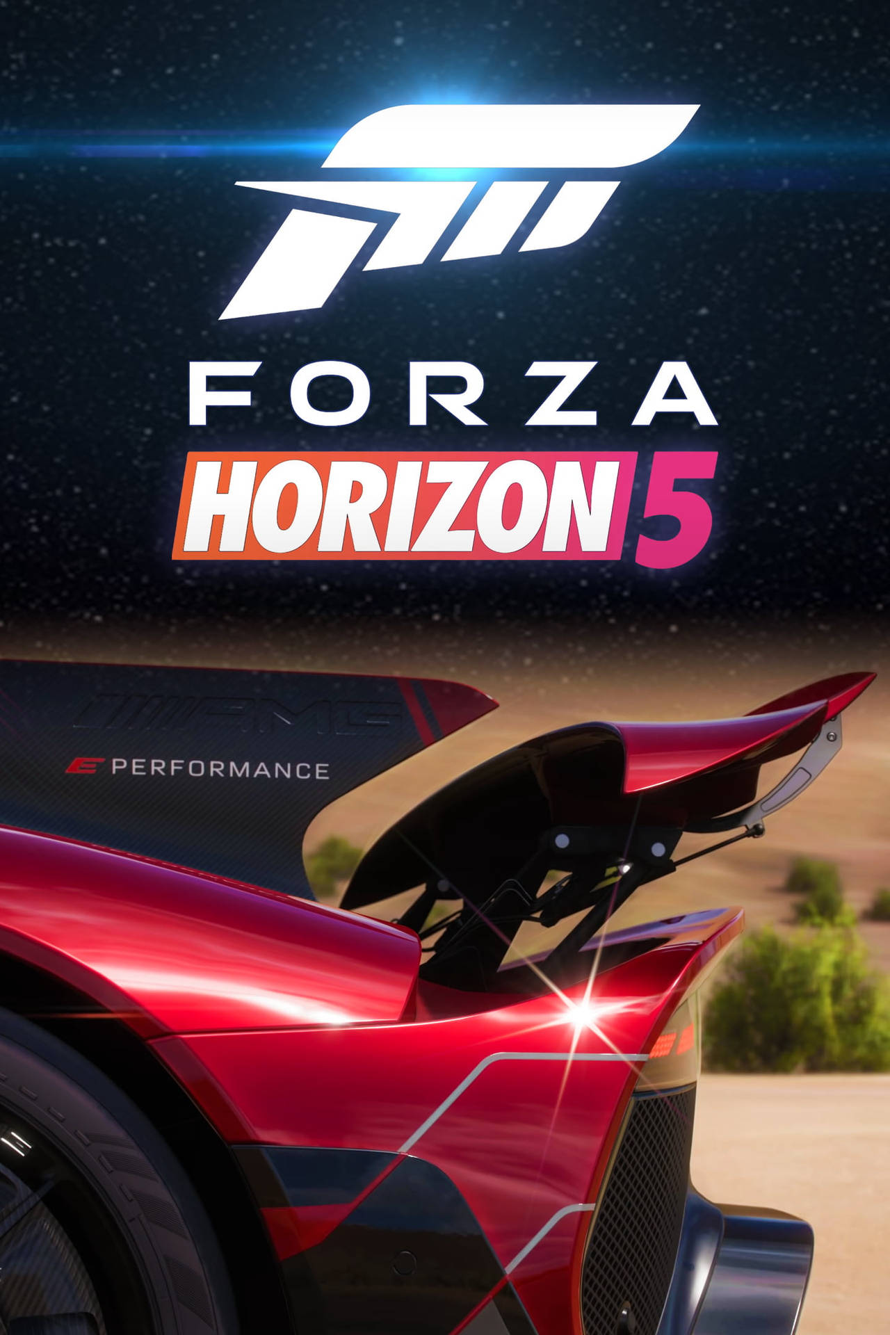 Shiny Red Forza Iphone Background