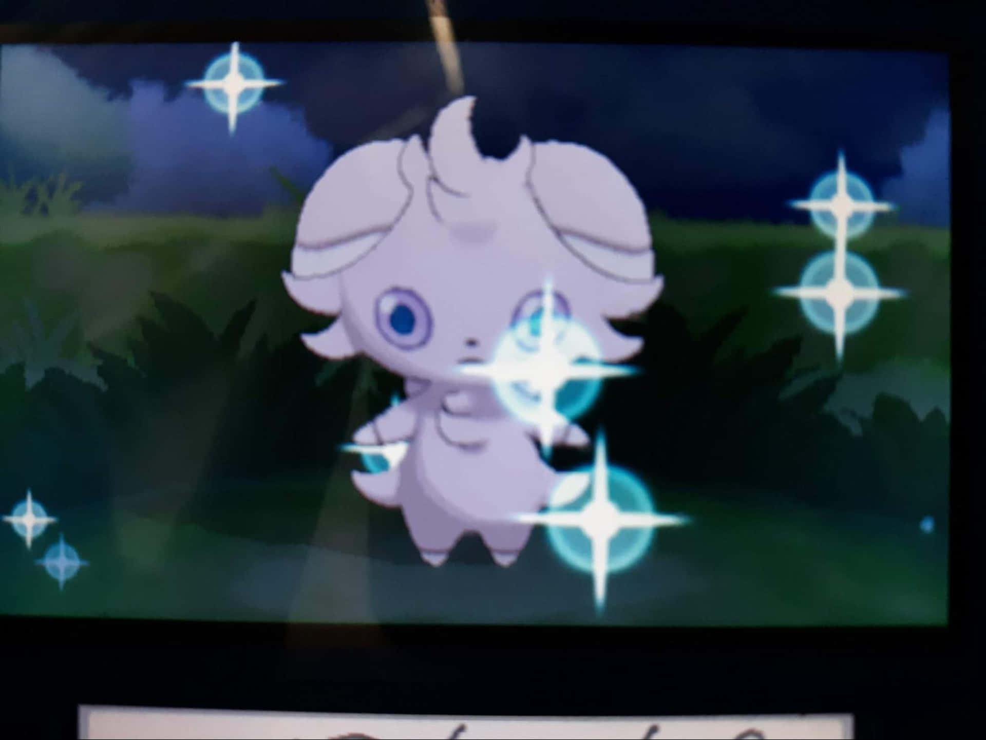 Shiny Soulless Espurr Background