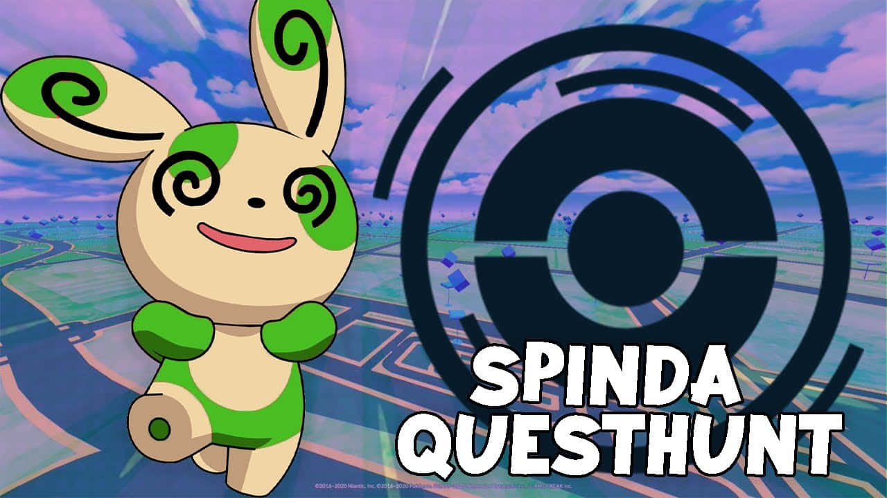 Shiny Spinda In Pokemon Go Event Background