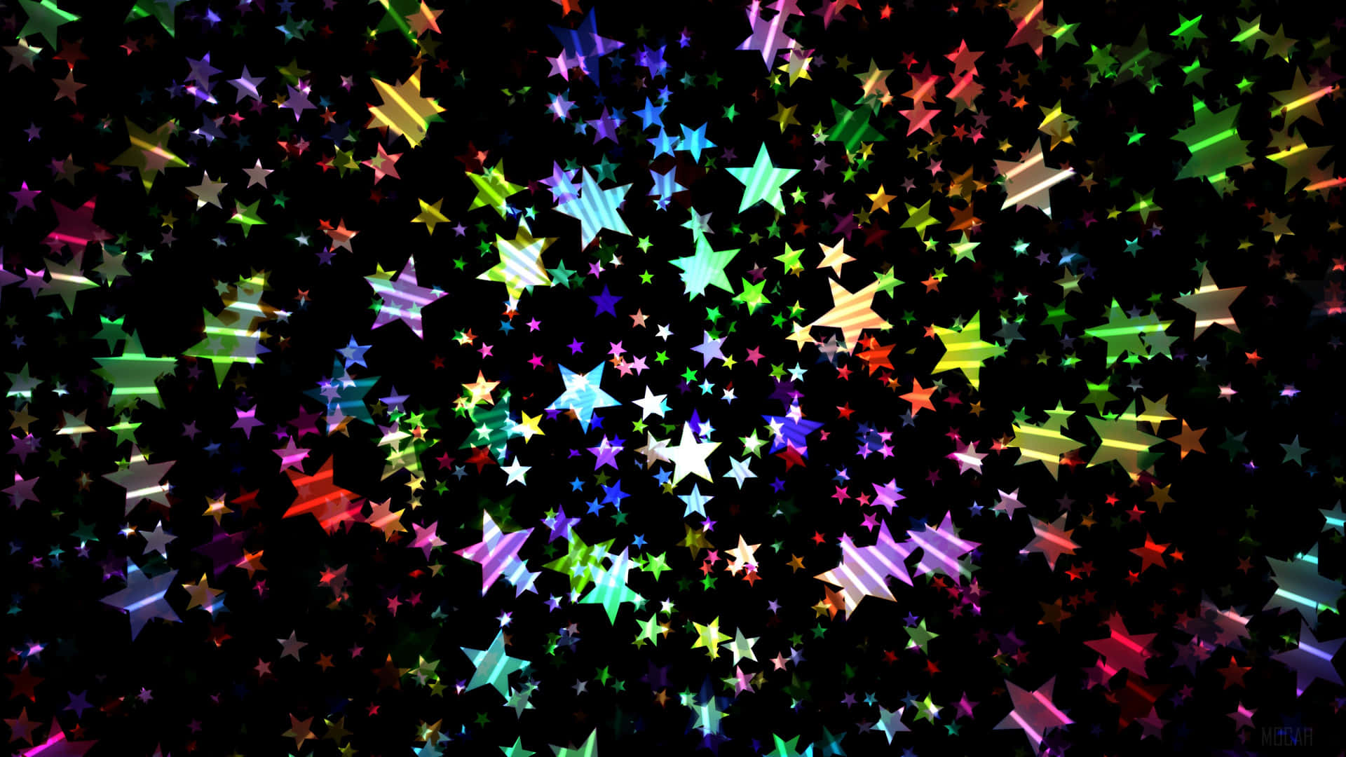 Shiny Stars Background