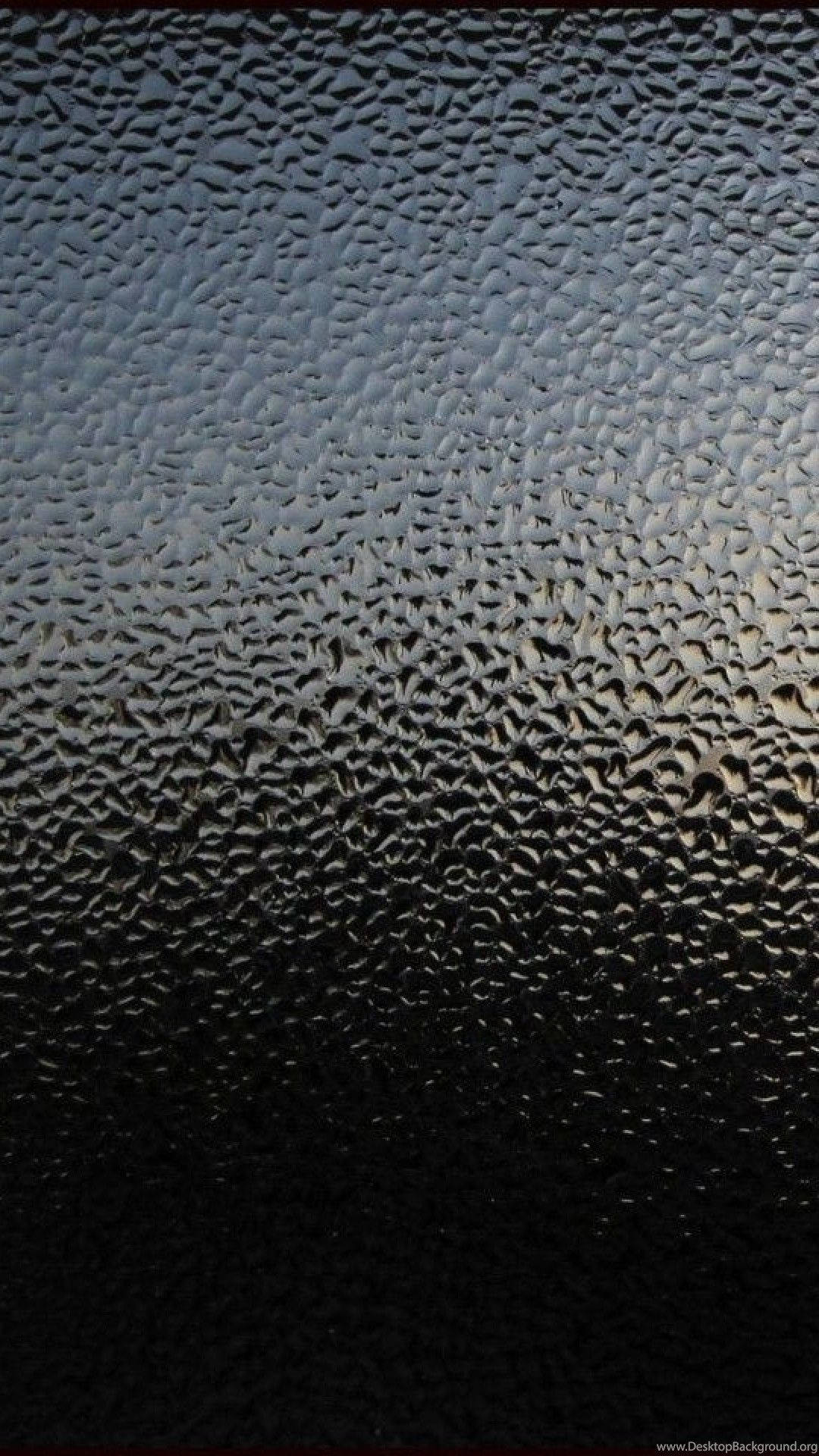 Shiny Textured Black Leather Iphone Background