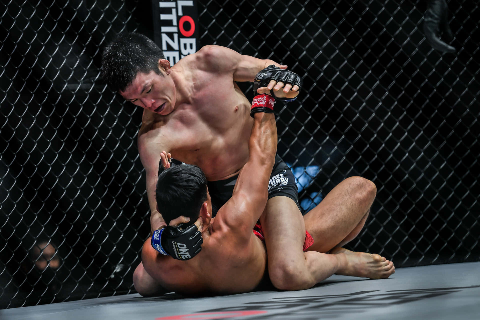 Shinya Aoki Attacking Eduard Folayang Background