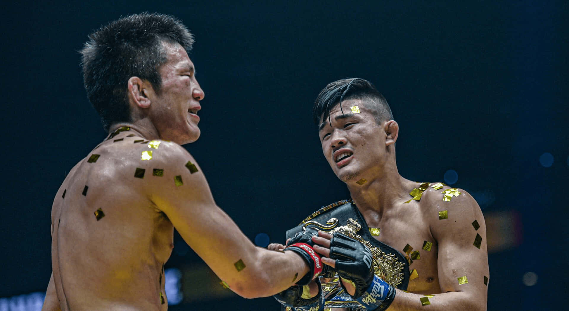 Shinya Aoki Defeated By Christian Lee Background