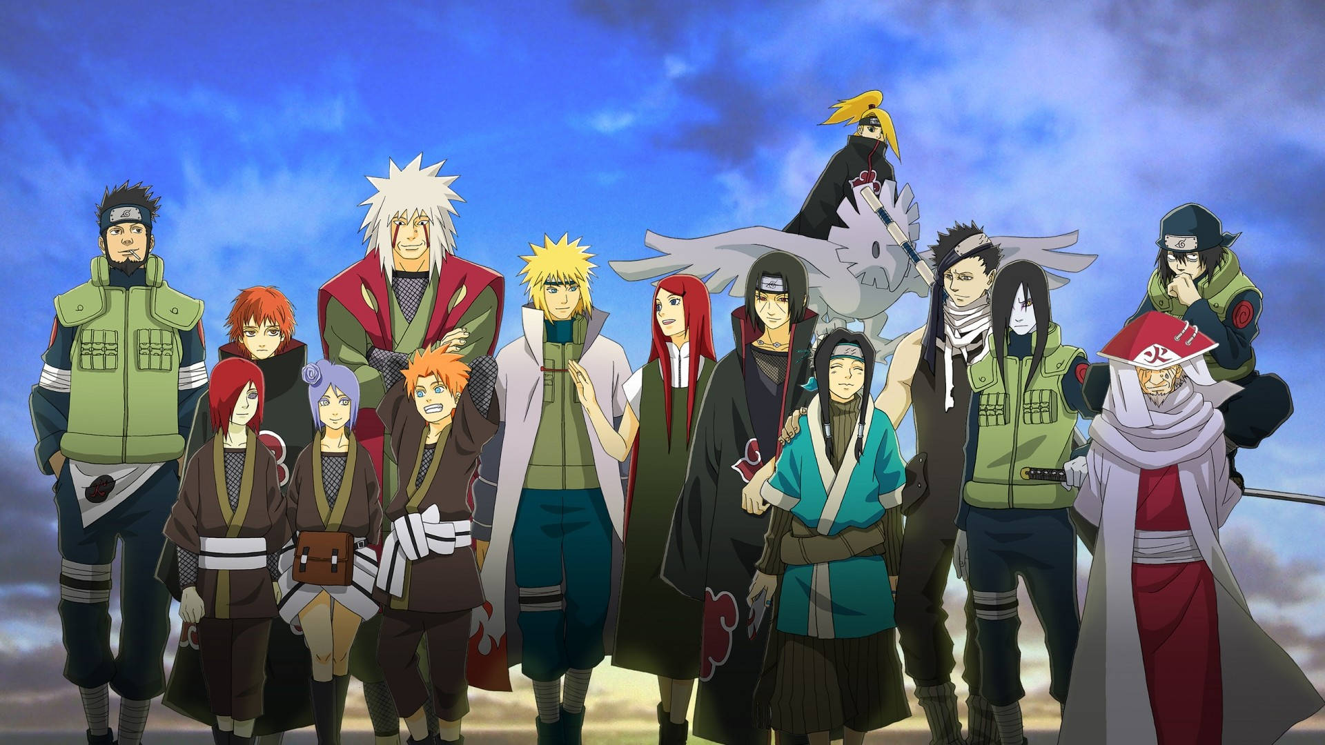 Shippuden Characters Naruto Hd Background