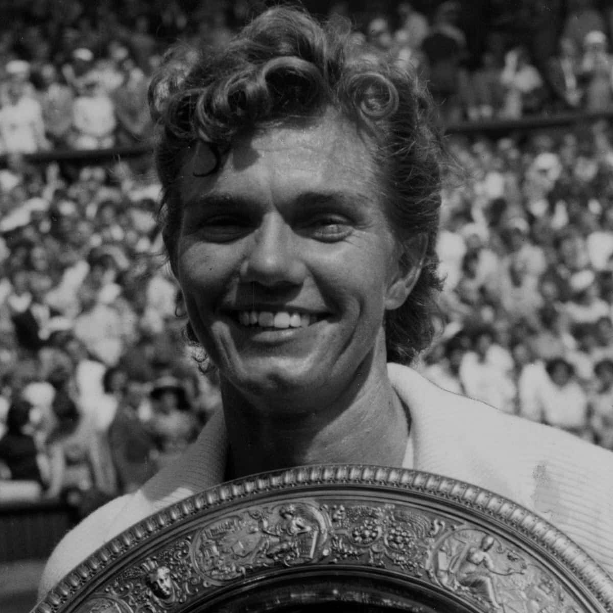 Shirley Fry Irvin French Open Champion Background