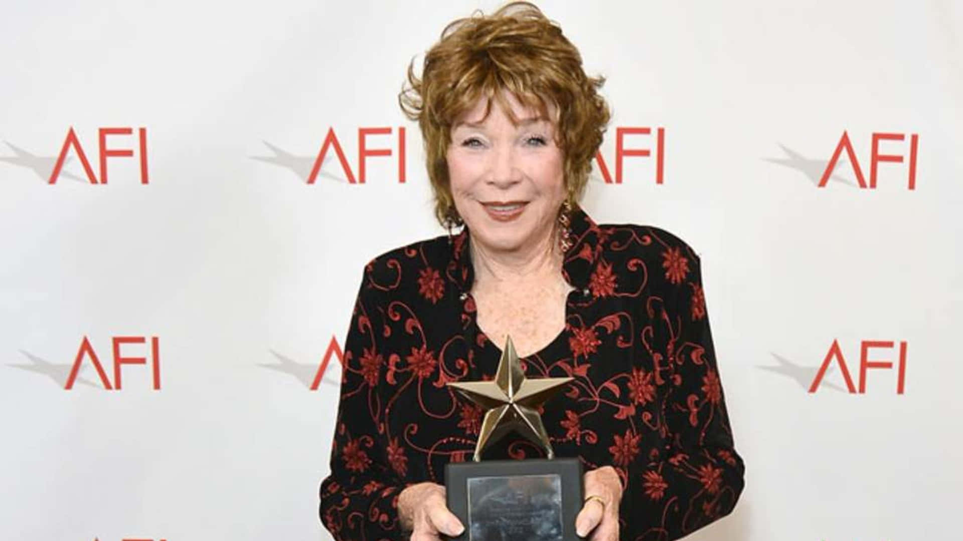 Shirley Maclaine Afi Award Trophy Background