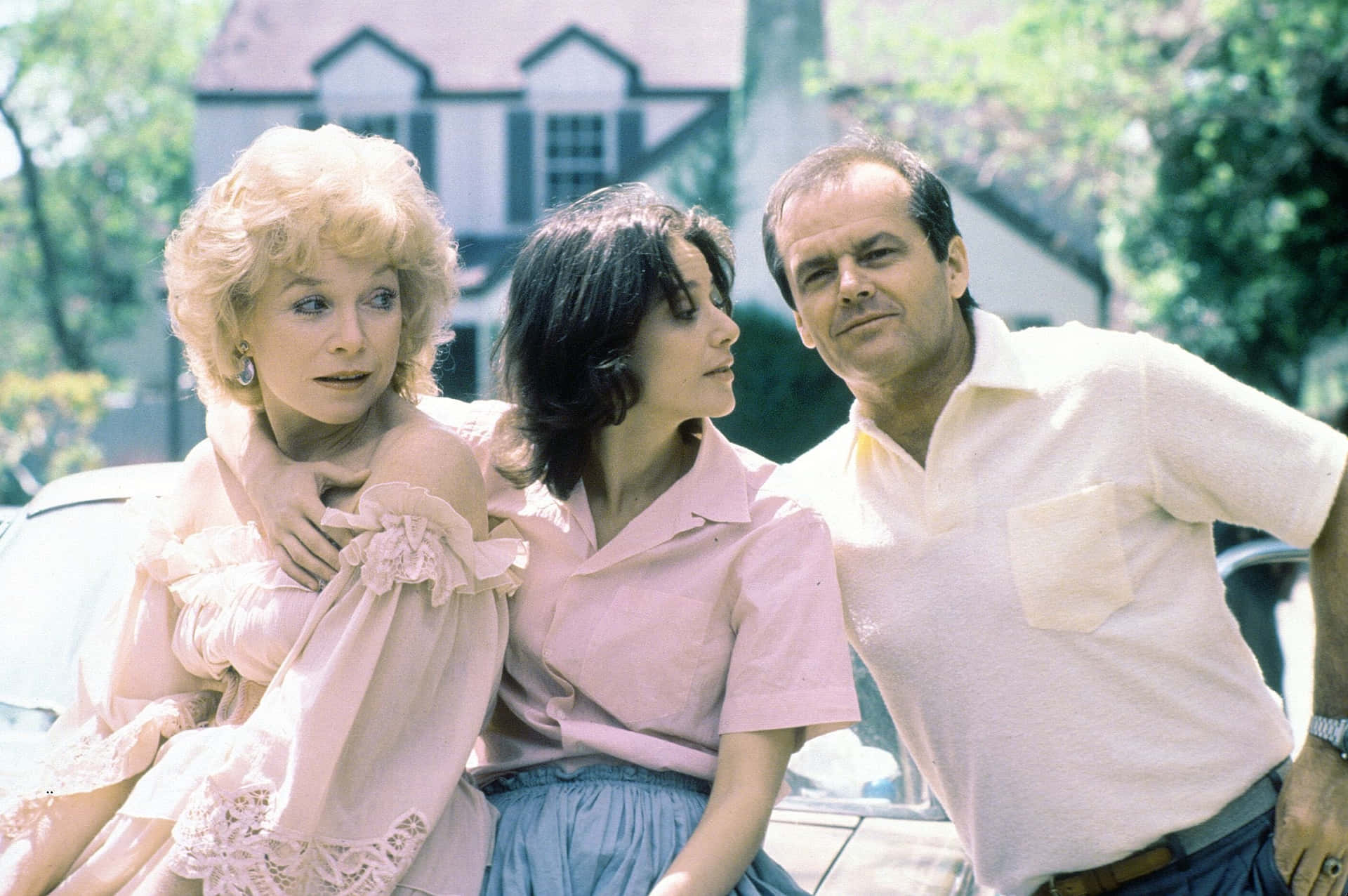 Shirley Maclaine Debra Winger And Jack Nicholson Background