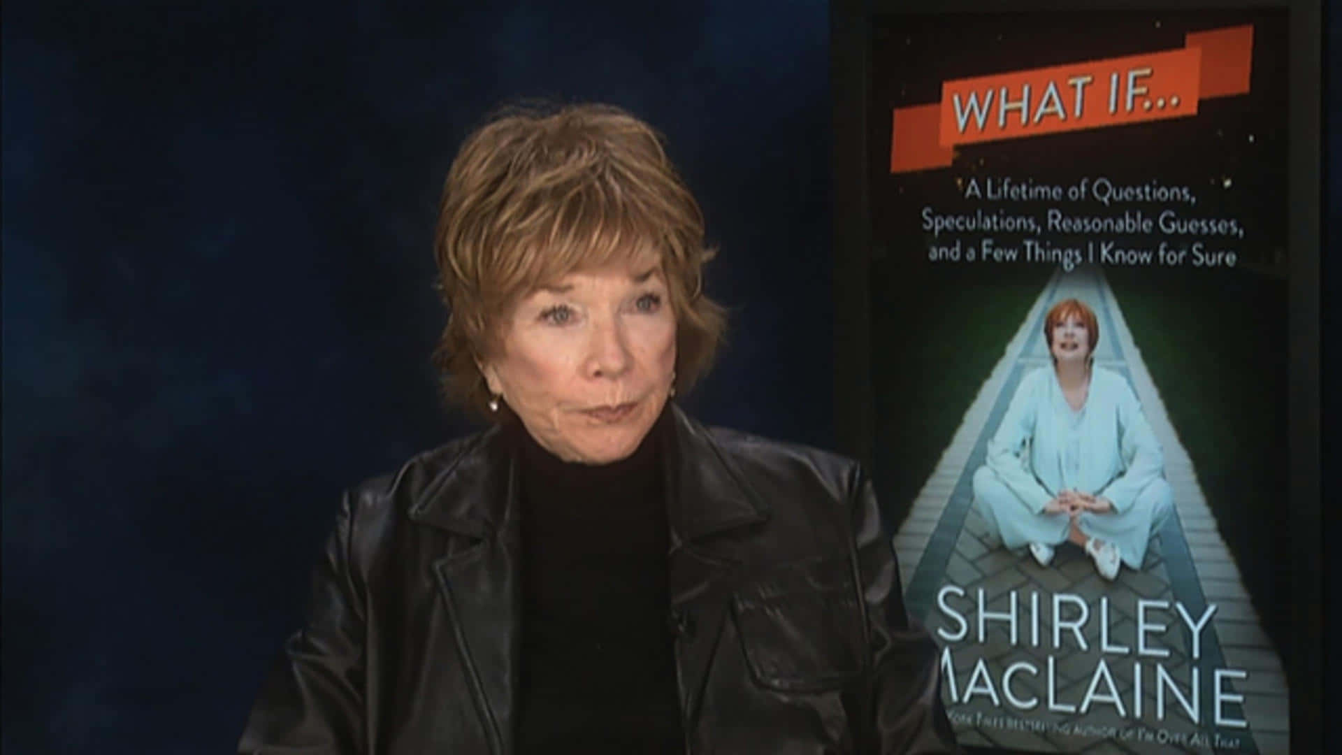 Shirley Maclaine What If Book Interview Background