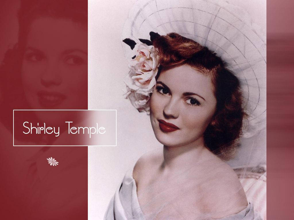 Shirley Temple Digital Poster Background