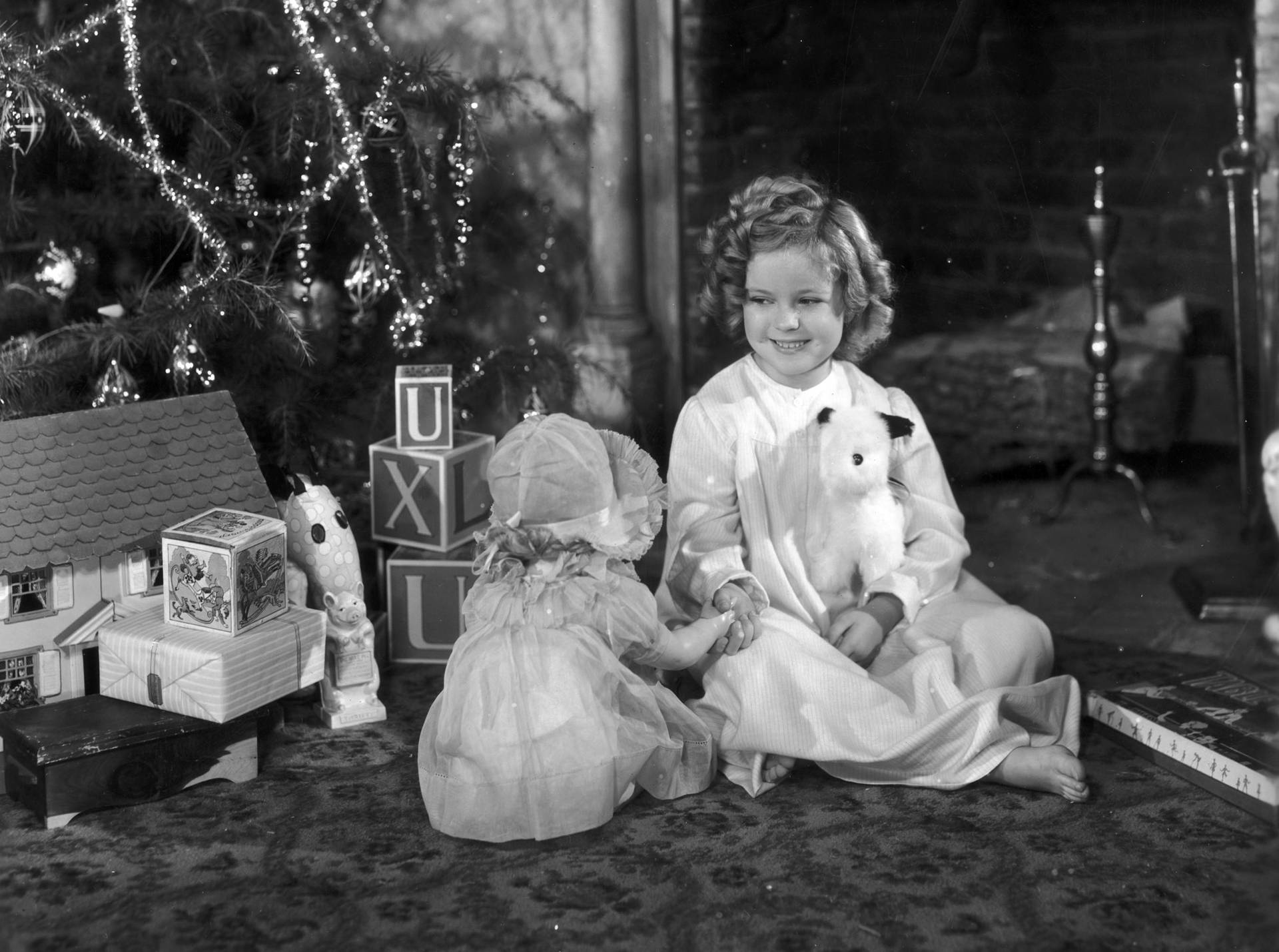 Shirley Temple With Baby Girl