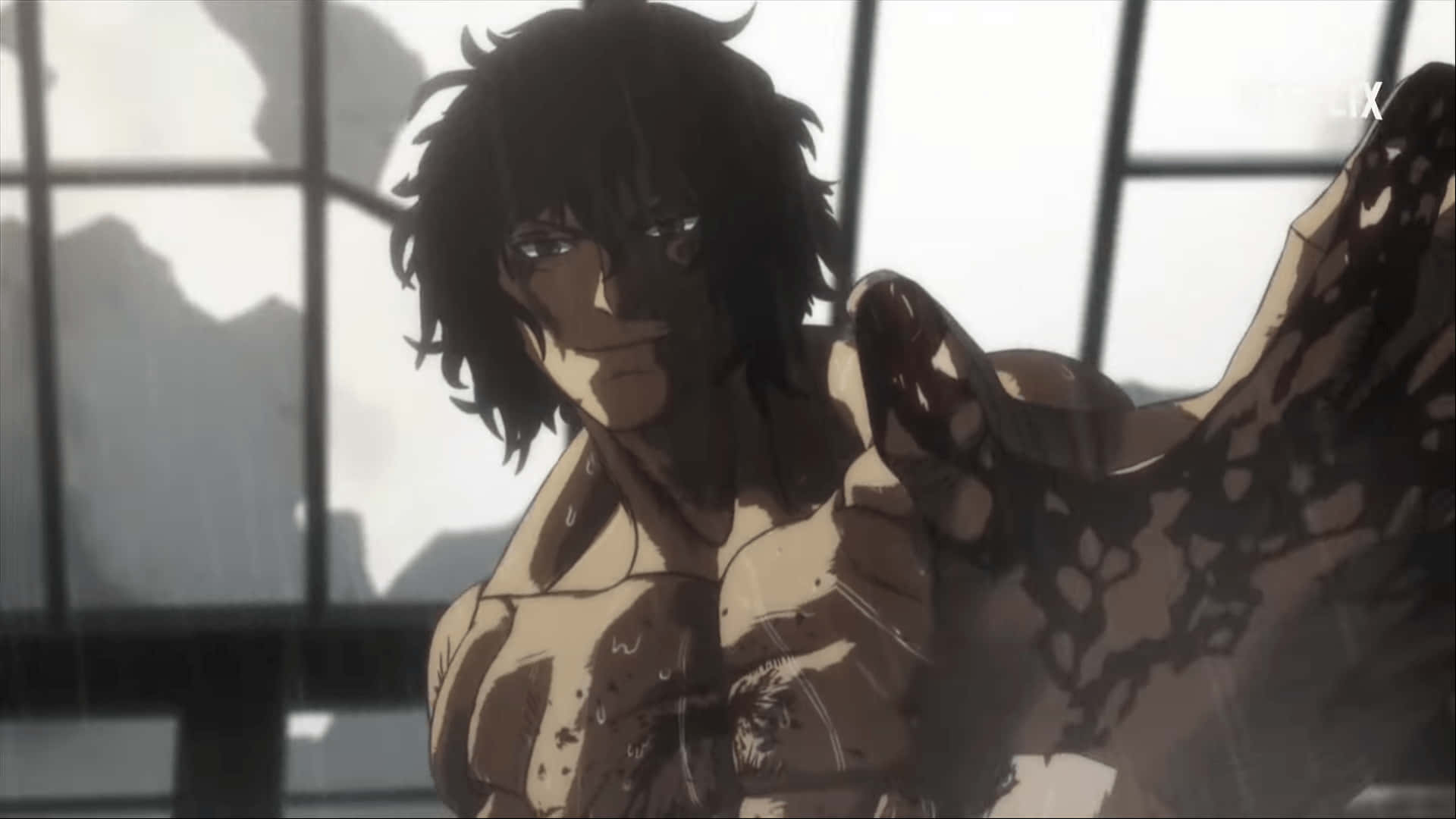Shirtless Bloody Ohma Tokita Background