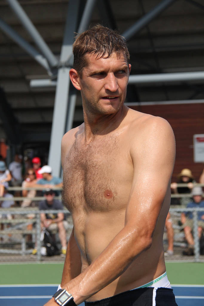 Shirtless Max Mirnyi