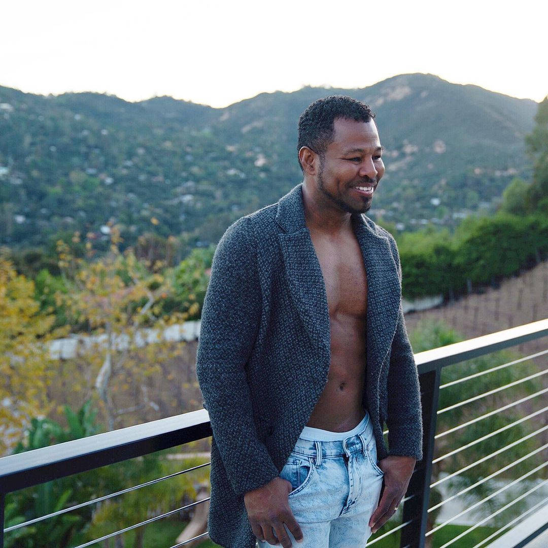 Shirtless Shane Mosley