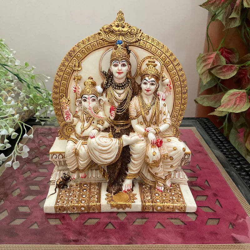 Shiv Parivar Ceramic Home Decor