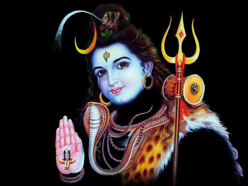 Shiv Shankar In Black Hd Background