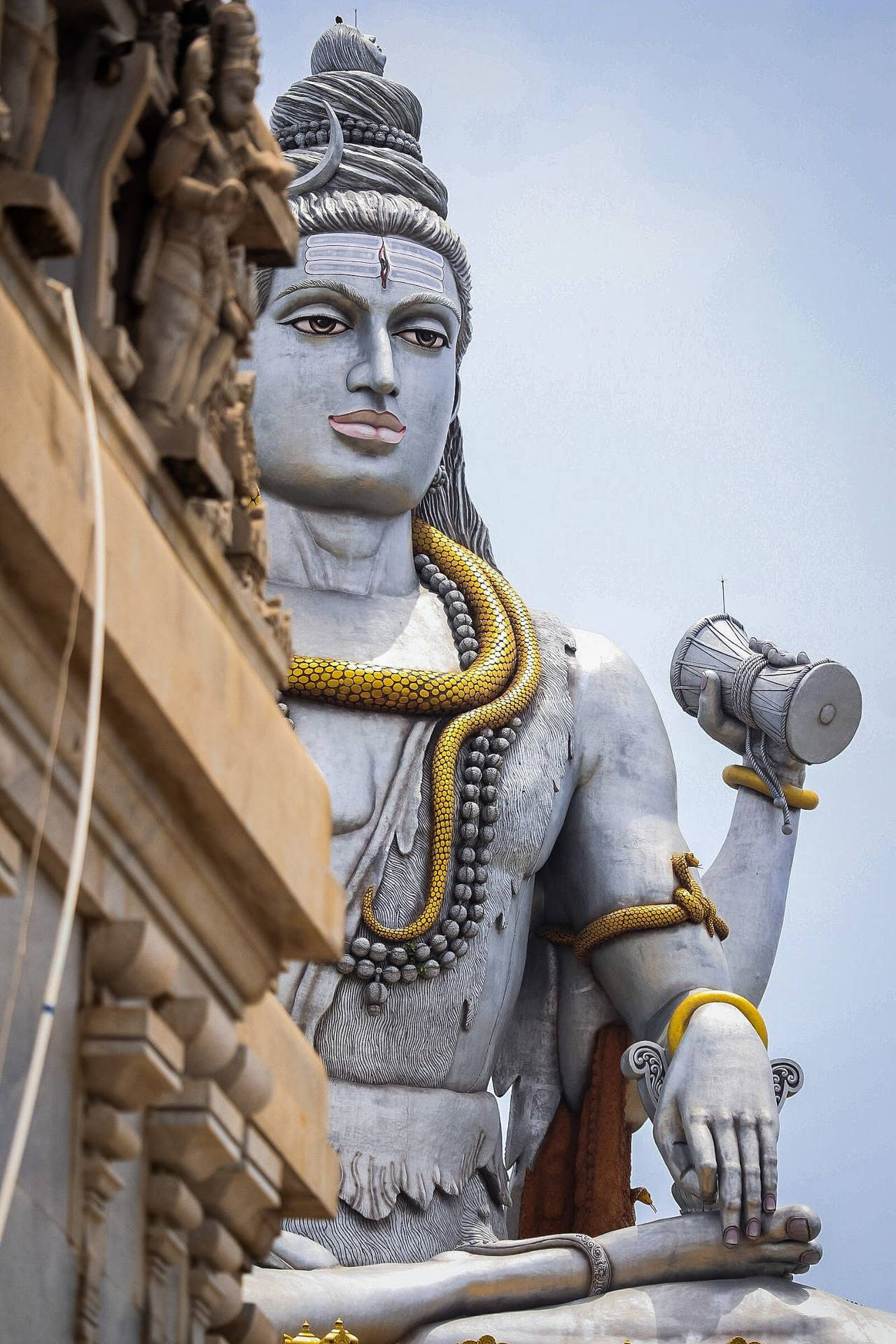 Shiv Shankar Statue Hd Background